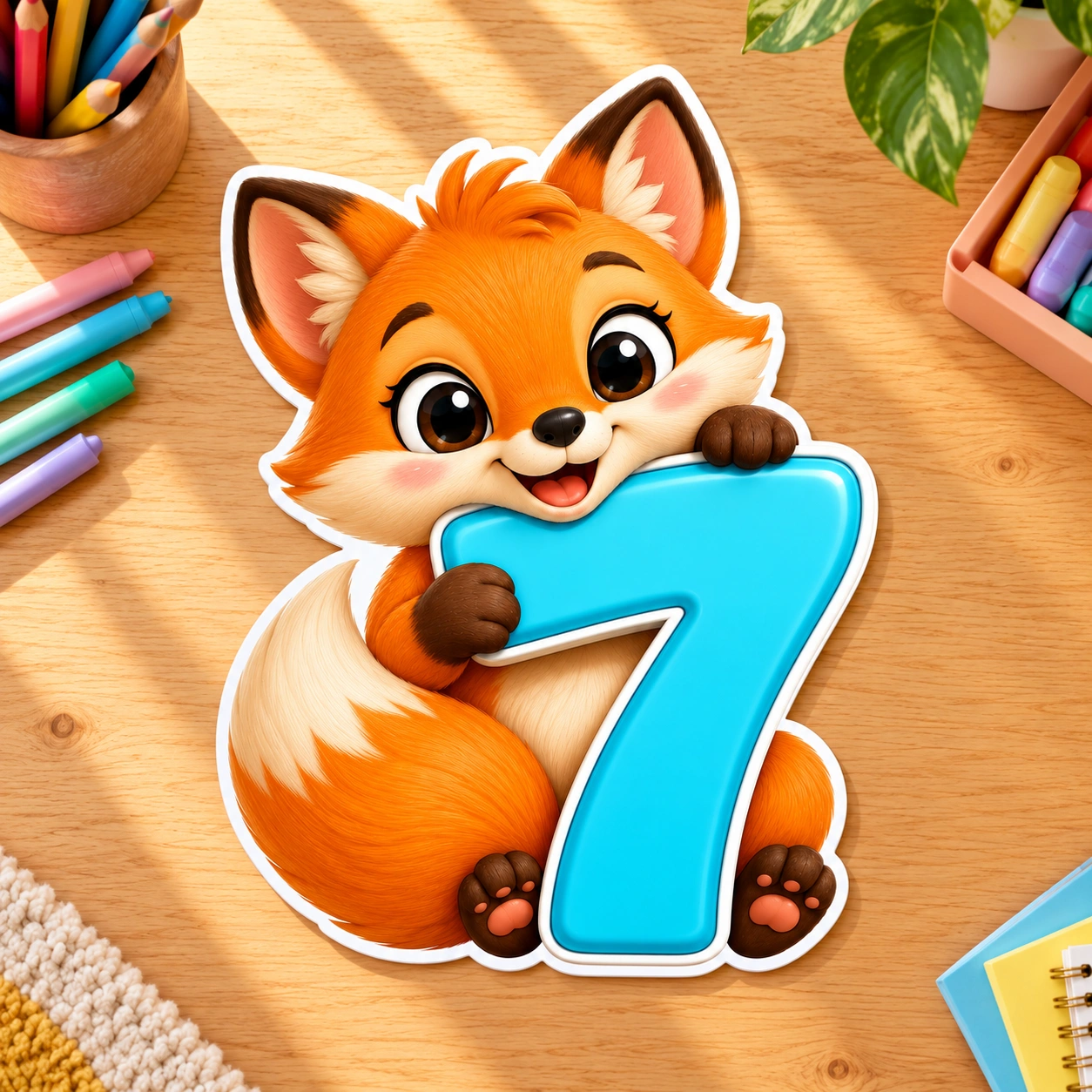 7